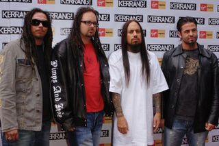 Silveria with Korn back in 2005