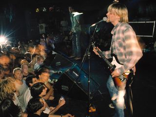 Nirvana live in Seattle, 1990, a year before Nevermind