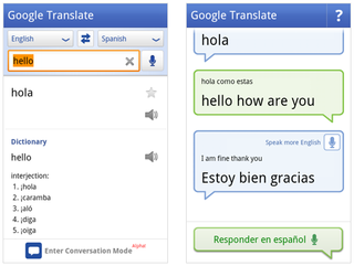 Google Translate for Android - starter