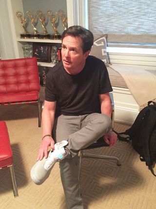 Michael J. Fox Nike shoes