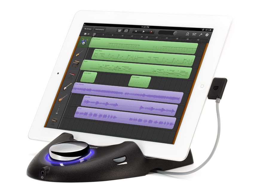 Griffin's StudioConnect: an I/O-stuffed iPad stand. Click the photo for more images.