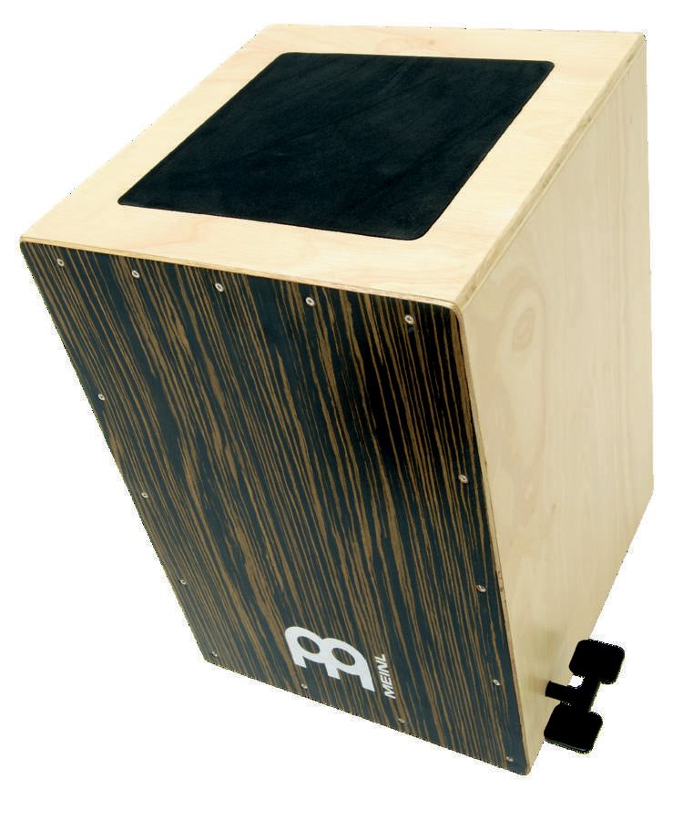 A rubberwood body with a soundhole positioned at the rear.