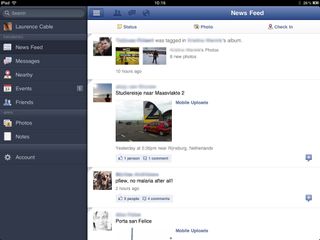 Hands on: facebook for ipad review