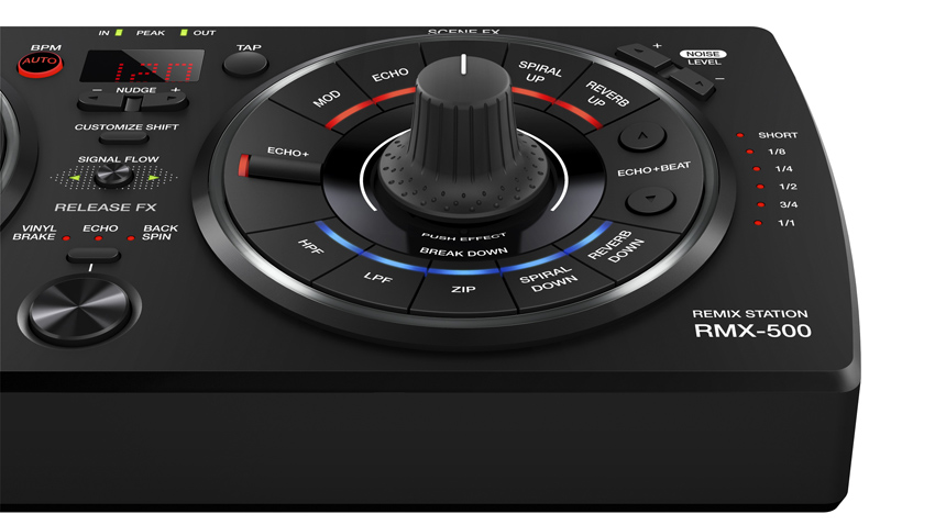 Pressure-sensitive knobs give you an extra level of control.