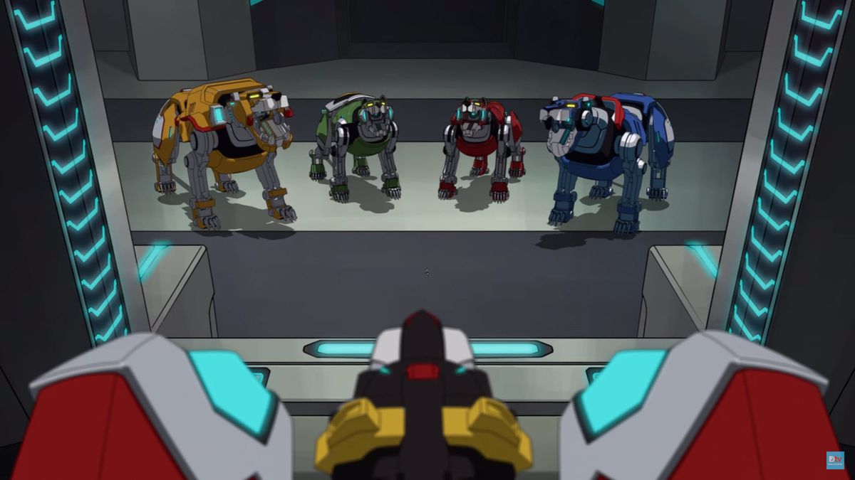 Watch this epic trailer for the new Voltron animated series TechRadar