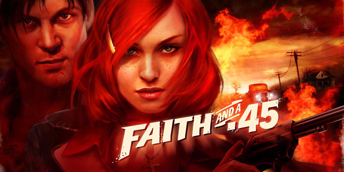 Image showcasing Faith and a .45 | GamesRadar+
