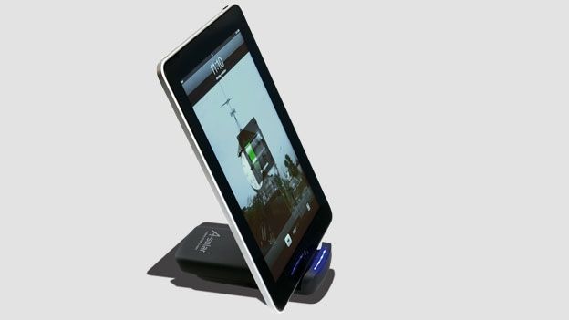 May 2012: ASolar Solar iPad charging dock