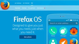 Firefox OS devices enable apps to be created to totally open web standards