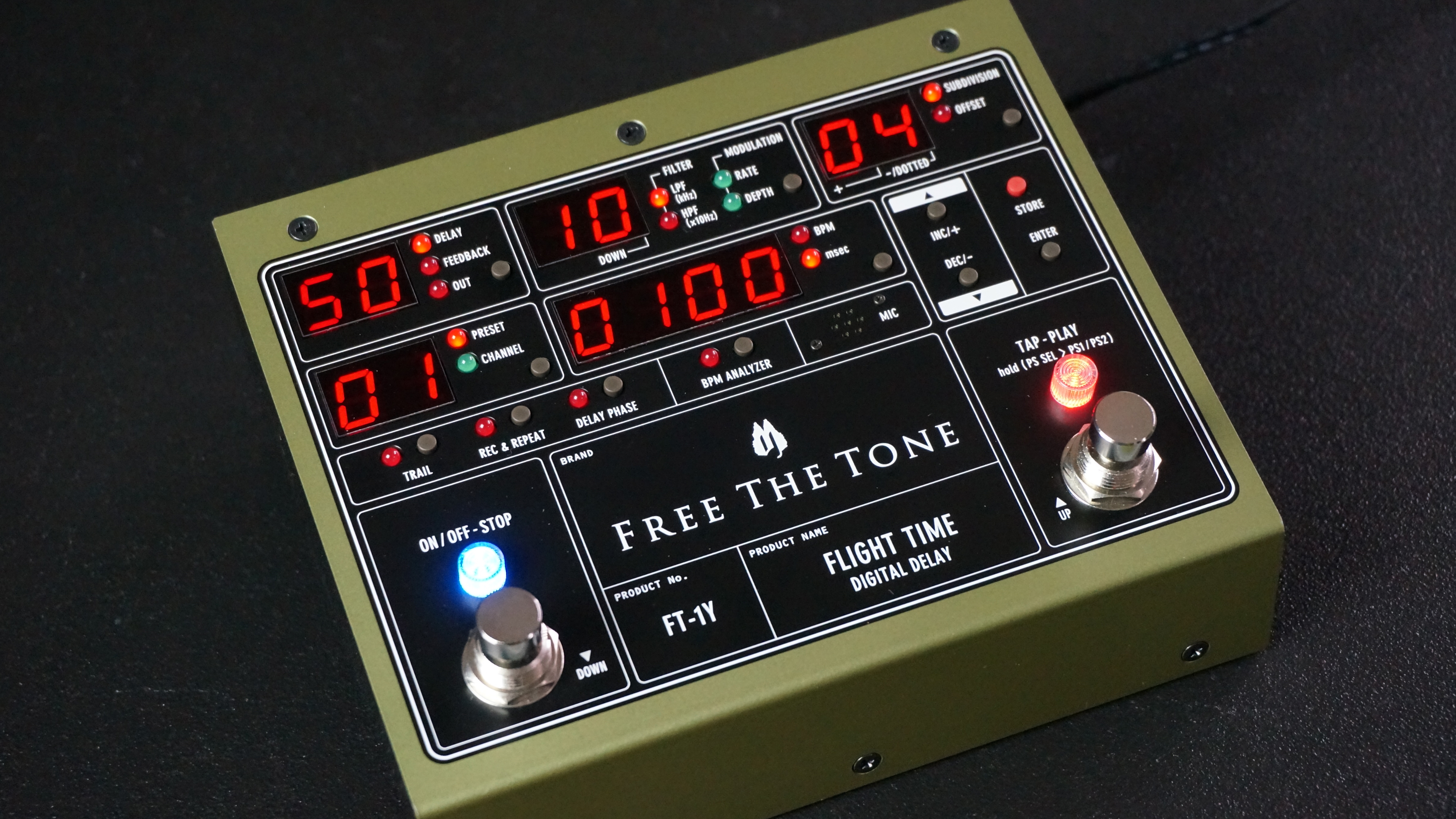 Free The Tone launches Flight Time FT-1Y Delay | MusicRadar