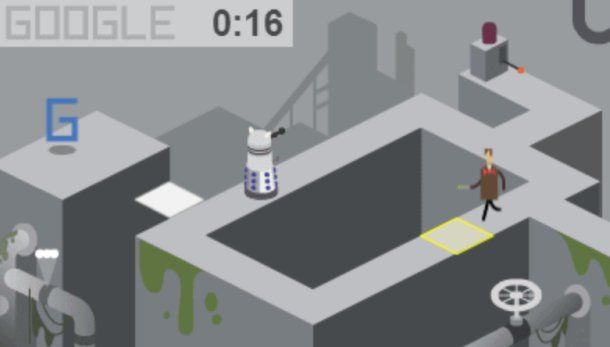 Google Doodle takes you on a Doctor Who adventure through time and ...