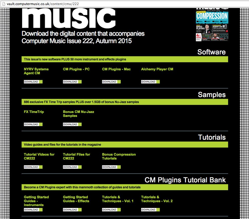 How to use the Computer Music Vault MusicRadar