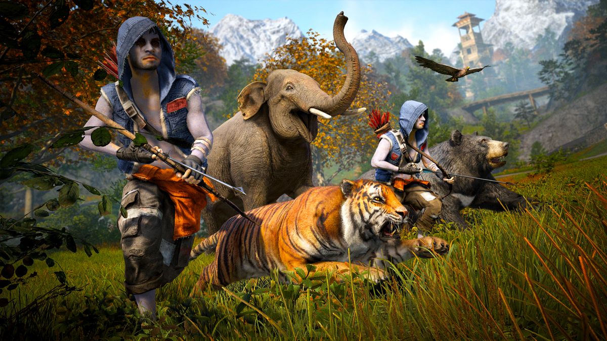 how to throw bait in far cry 4 pc