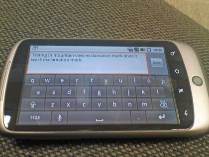 iPhone v nexus one
