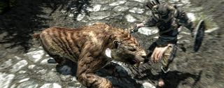 Skyrim Sabercat