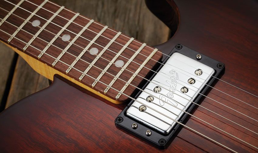 The Wide Range Special humbucker here is one of our favourite pickups, with an S1 switch for humbucker/single coil switching on the volume control - it really expands the tonal palette