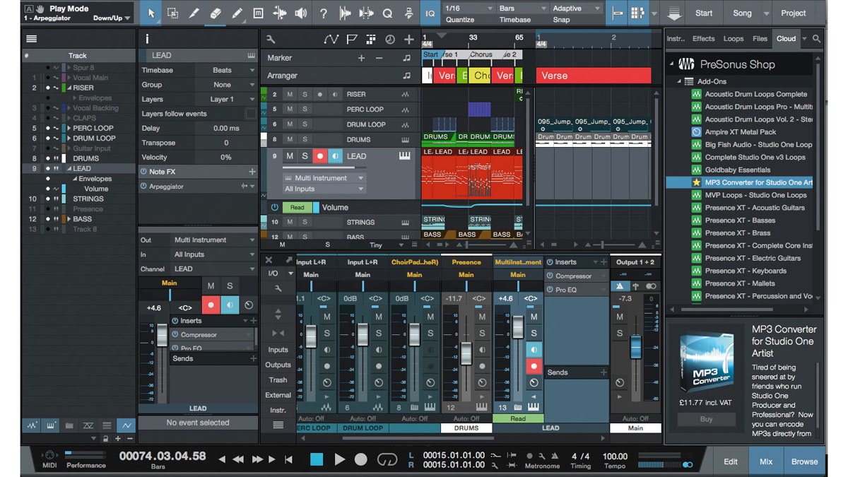 download the new version for android PreSonus Studio One 6 Professional 6.2.0