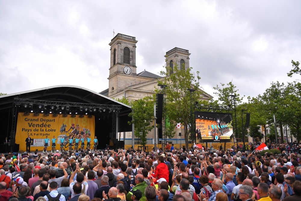 The setting for Thursday's 2018 Tour de France team presentation