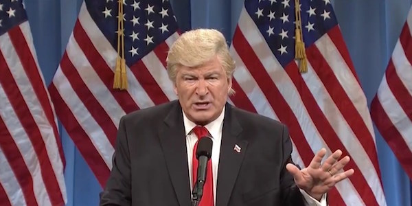 Alec Baldwin as Donald Trump