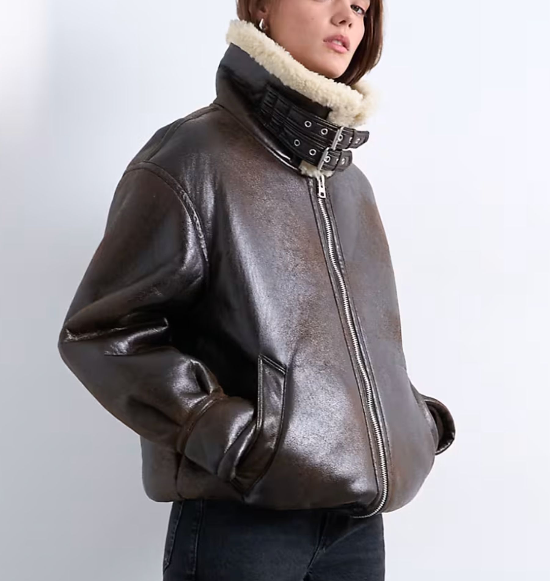 Image of leather jacket