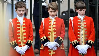 prince george at the coronation
