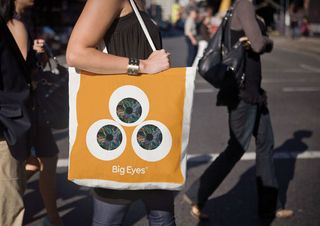 Branding agency SomeOne showed start-up advertising agency Big Eyes what its logo would like on a bag