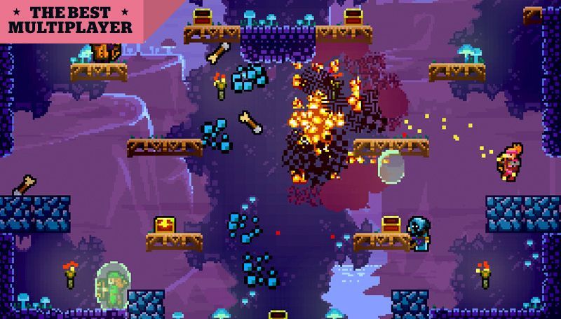 Best Multiplayer Award 2014 Towerfall Ascension Pc Gamer
