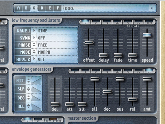 LFO activation