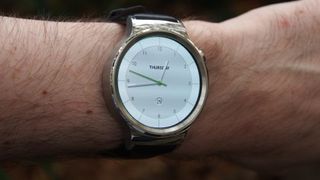 Huawei Watch on wrist