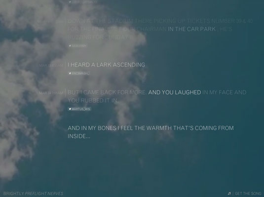 The stock footage was mainly taken from Archive.org