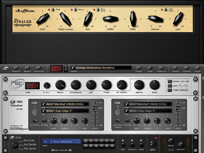 With its gold panel, The Stealer looks familiar, but its bright contour control makes it more versatile than a Marshall