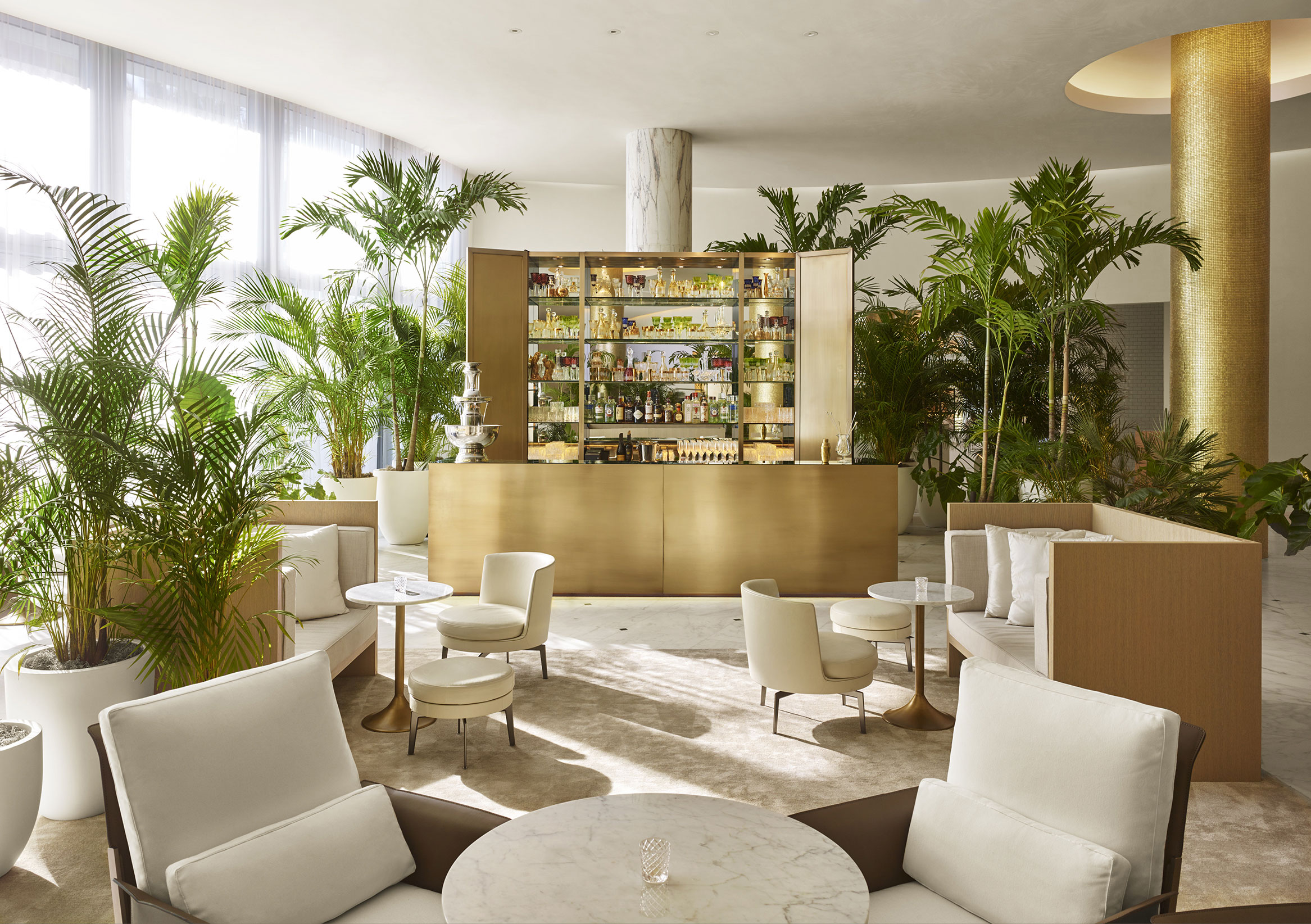 Living room in hotel