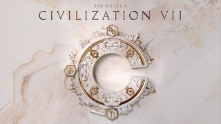 The Civilization 7 logo key art.