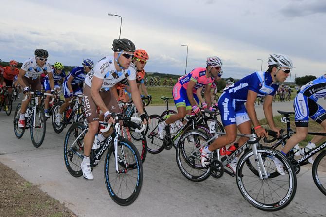 The Tour de San Luis in action during stage one from San Luis to Villa Mercedes.
