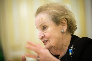 Former US secretary of state Madeleine Albright