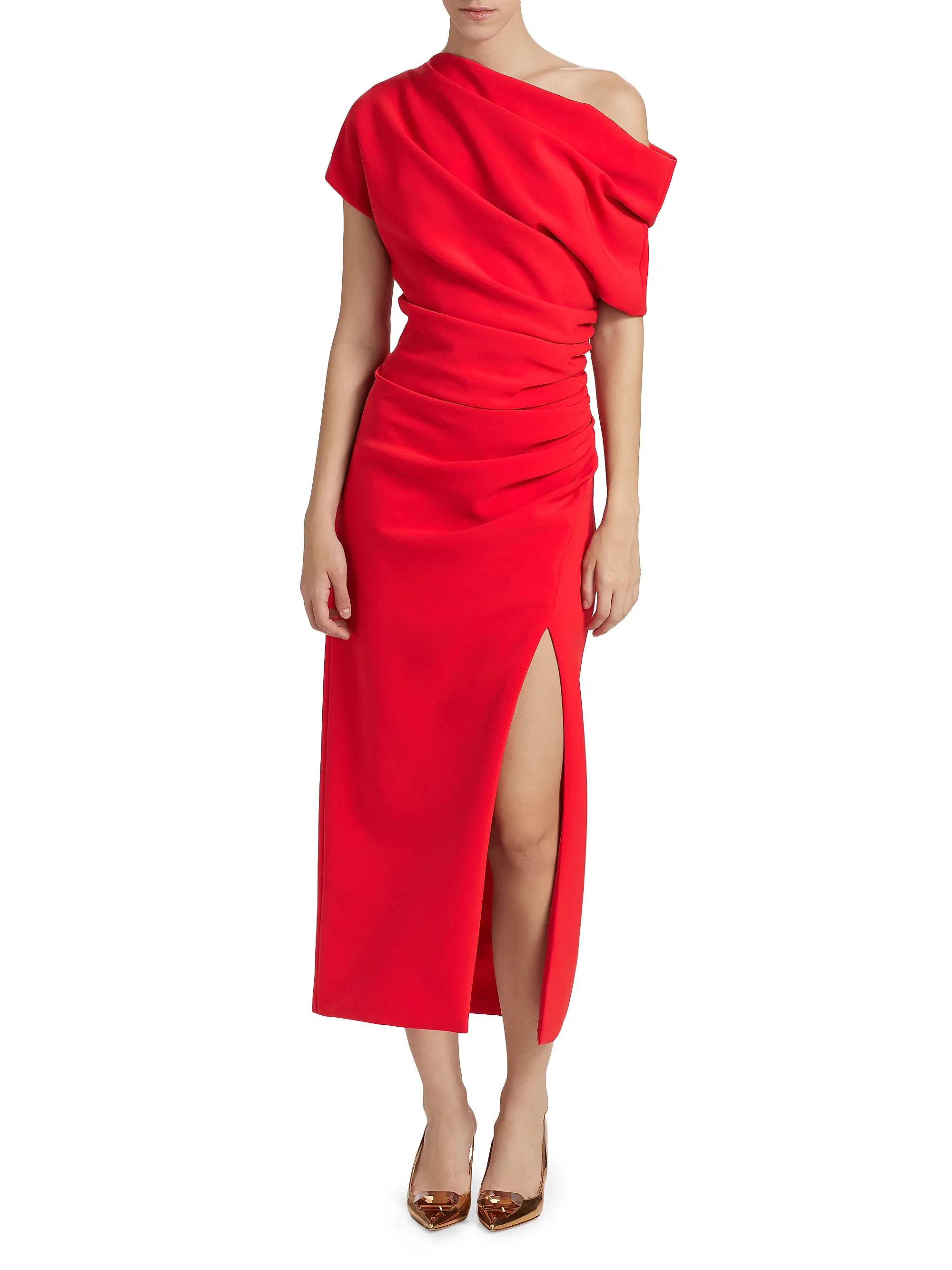 One-Shoulder Cocktail Dress