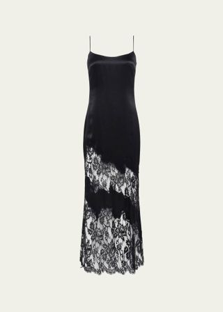 L'Agence, Silvana Satin Lace Gown