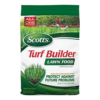 Scotts Turf Builder Lawn Food - Fertilizer for All Grass Types, 5,000 Sq. Ft., 12.5 Lbs.