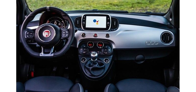Fiat 500 Hey Google