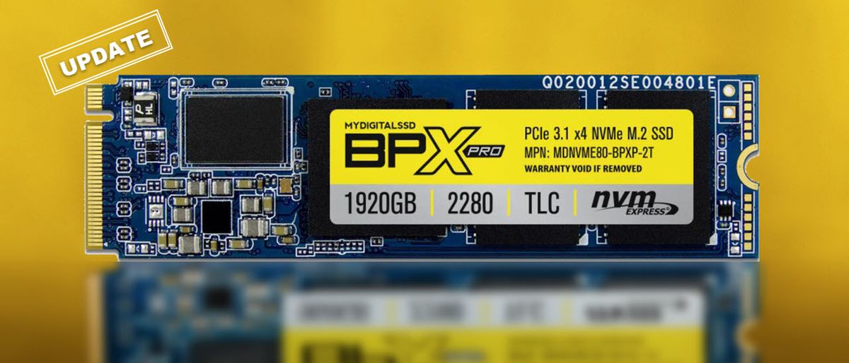 MyDigitalSSD BPX Pro