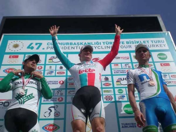 Andre Greipel (Omega Pharma-Lotto) was a deserving stage winner.