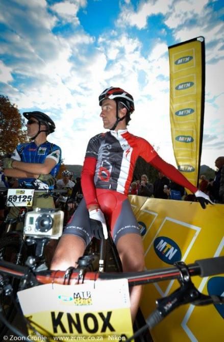 Max Knox at the start