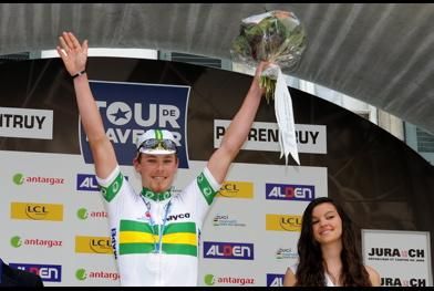 Stage 3 winner, Australia's Michael Hepburn