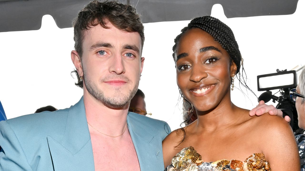 Paul Mescal and Ayo Edebiri at the 2023 Film Independent Spirit Awards held on March 4, 2023 in Santa Monica, California.