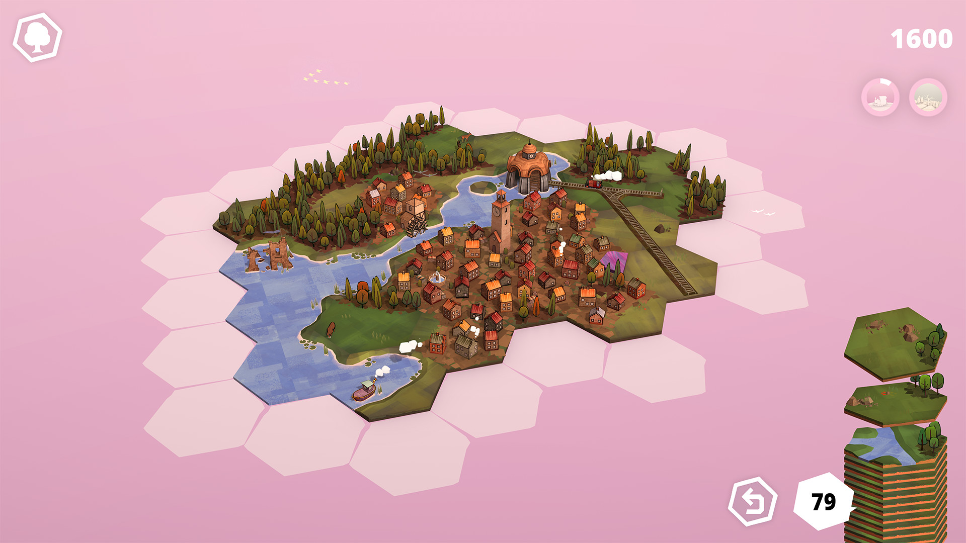 Dorfromantik - A small island of tiles