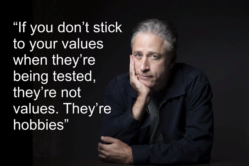 Jon Stewart, philospher