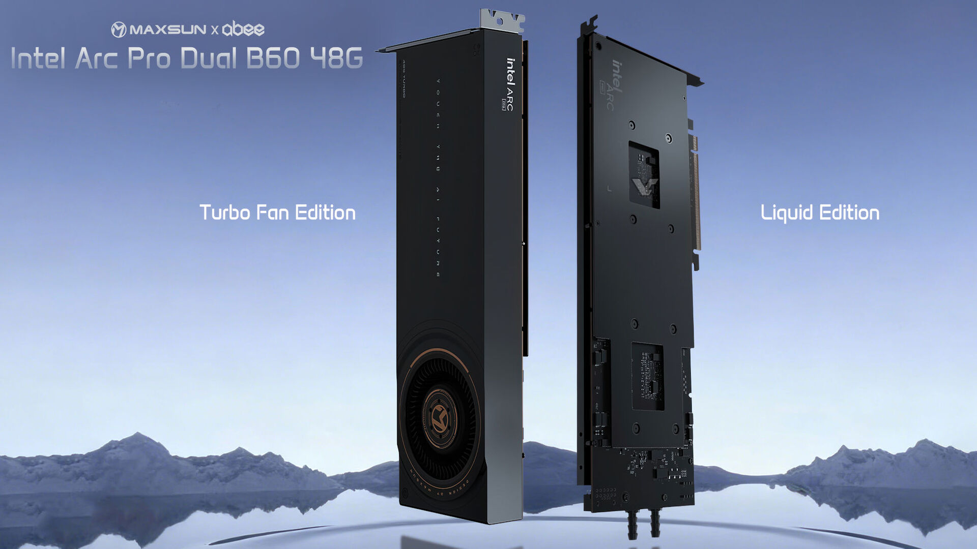 MaxSun Intel Arc Pro B60 48G Turbo Edition
