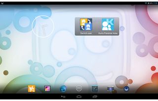 Kurio 10s Tablet Home Screen