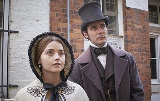 Jenna Coleman as Victoria and Sam Swainsbury as John Snow in Victoria