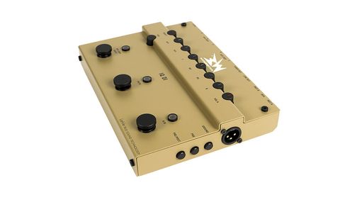 The RMI Acouswitch IQ DI is a high-end preamp and 'brain' for an acoustic pedalboard