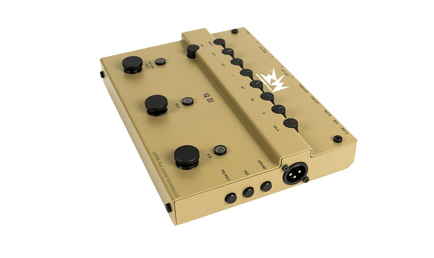 The RMI Acouswitch IQ DI is a high-end preamp and &#039;brain&#039; for an acoustic pedalboard